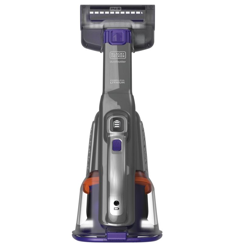 BLACK+DECKER X42D26Aspirateur à main pour animaux de compagnie Dustbuster Advancedclean 20 V max avec chargeur de base et filtre supplémentaire nettoyage