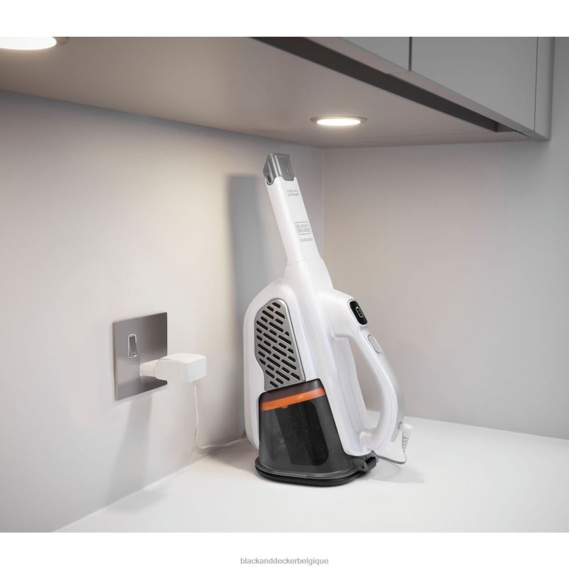 BLACK+DECKER X42D33Dustbuster aspirateur à main sans fil advancedclean blanc nettoyage