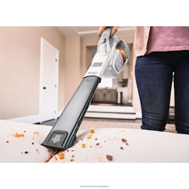 BLACK+DECKER X42D33Dustbuster aspirateur à main sans fil advancedclean blanc nettoyage