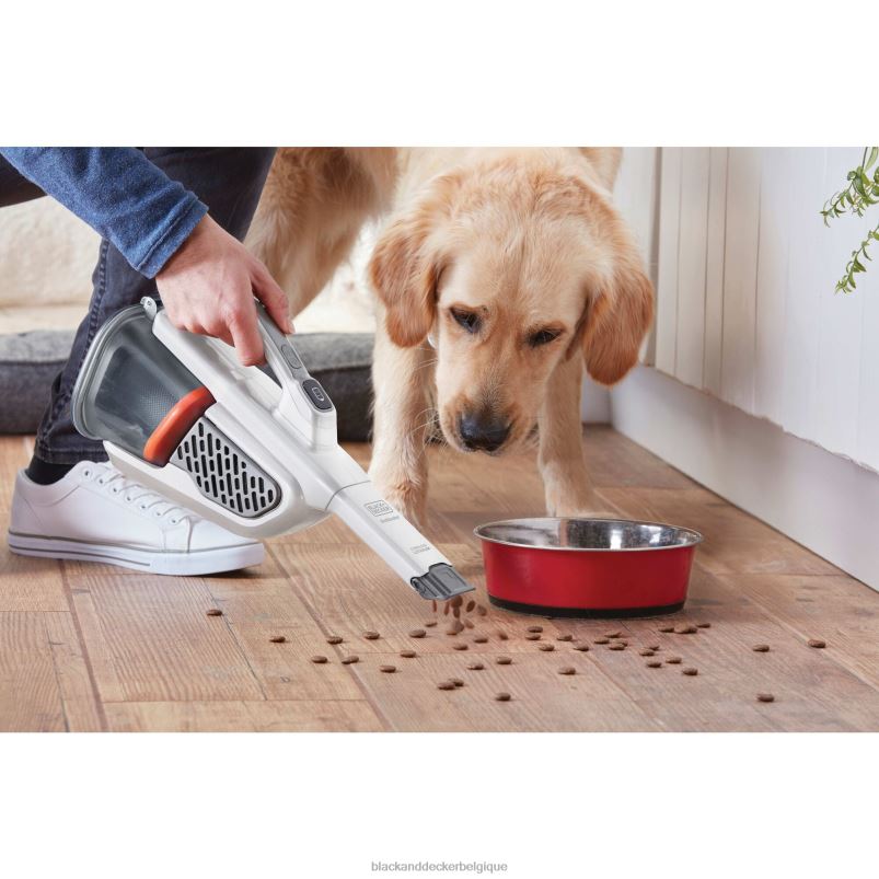 BLACK+DECKER X42D33Dustbuster aspirateur à main sans fil advancedclean blanc nettoyage