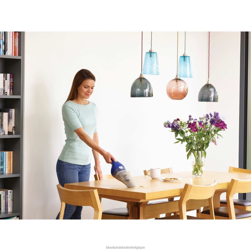 BLACK+DECKER X42D39Aspirateur à main sans fil Dustbuster QuickClean nettoyage