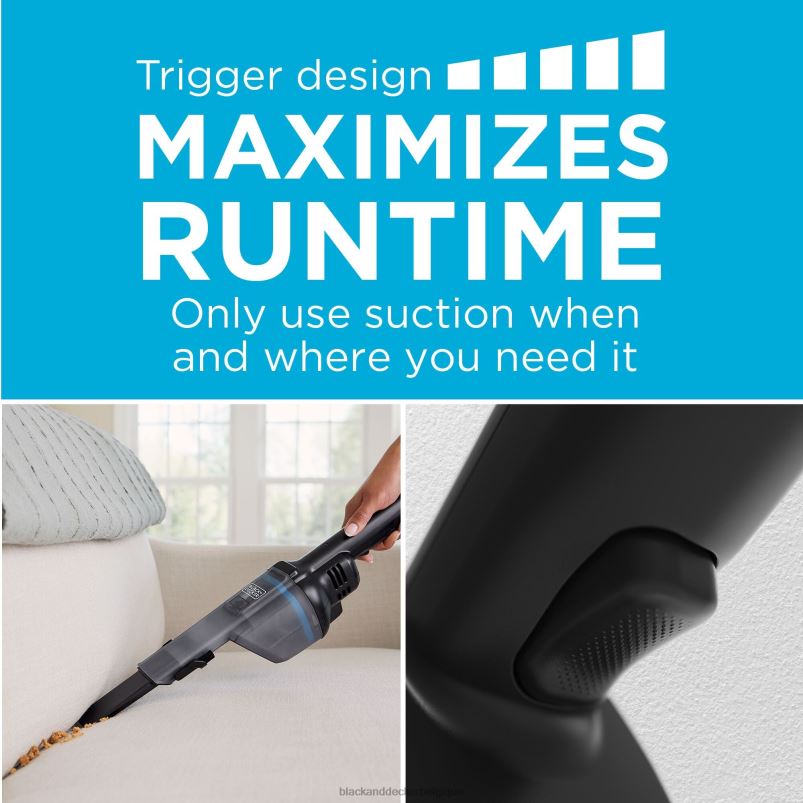BLACK+DECKER X42D3Aspirateur à main sans fil Dustbuster Blast nettoyage