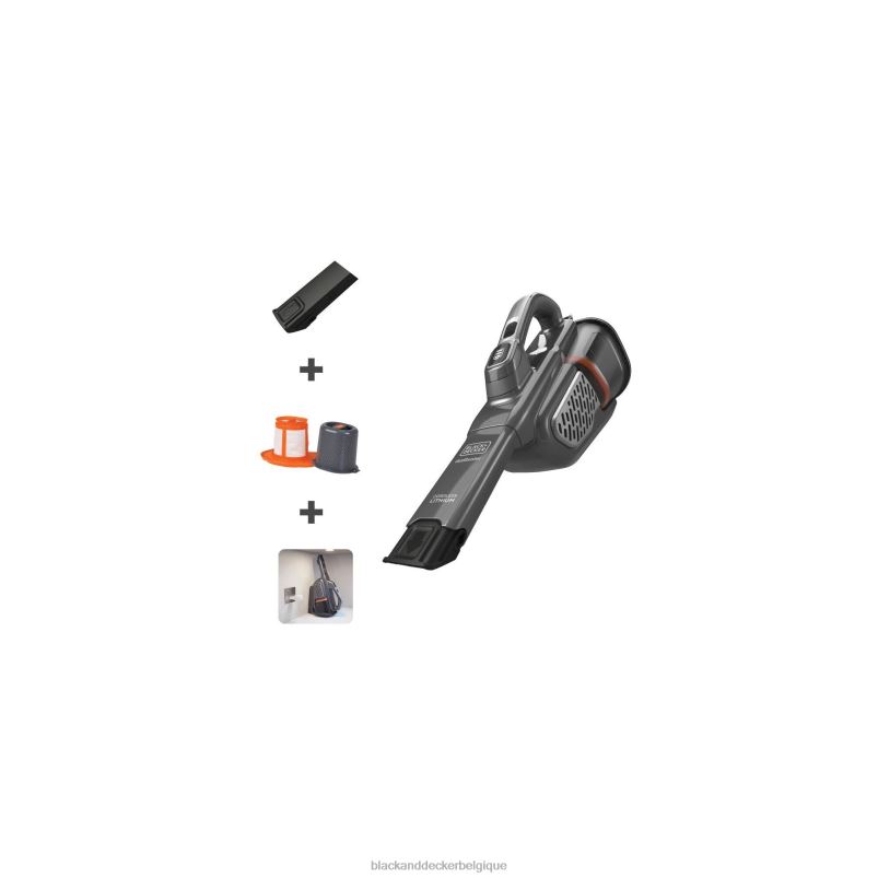BLACK+DECKER X42D43Aspirateur à main Dustbuster AdvancedClean 16 V maximum nettoyage