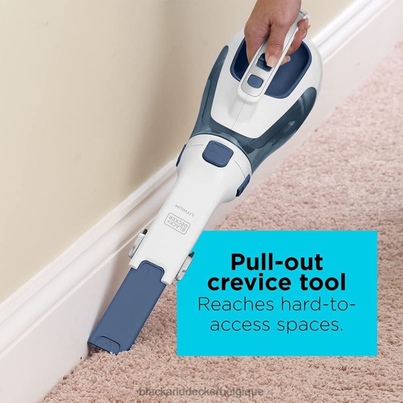 BLACK+DECKER X42D44Dustbuster aspirateur à main sans fil bleu d'encre nettoyage