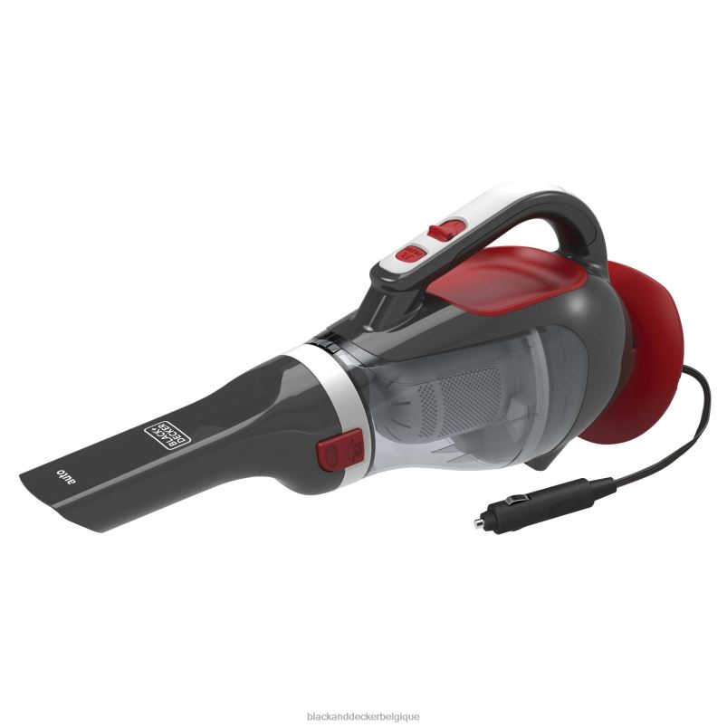 BLACK+DECKER X42D46Aspirateur à main pour voiture Dustbuster 12 V Max DC rouge nettoyage