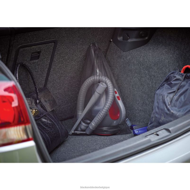 BLACK+DECKER X42D46Aspirateur à main pour voiture Dustbuster 12 V Max DC rouge nettoyage