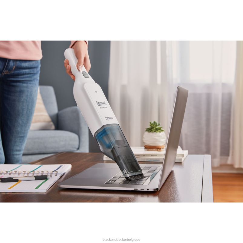 BLACK+DECKER X42D4Aspirateur à main sans fil Dustbuster AdvancedClean Slim nettoyage