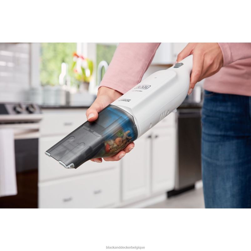 BLACK+DECKER X42D4Aspirateur à main sans fil Dustbuster AdvancedClean Slim nettoyage