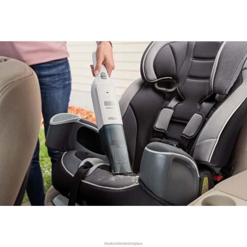 BLACK+DECKER X42D4Aspirateur à main sans fil Dustbuster AdvancedClean Slim nettoyage