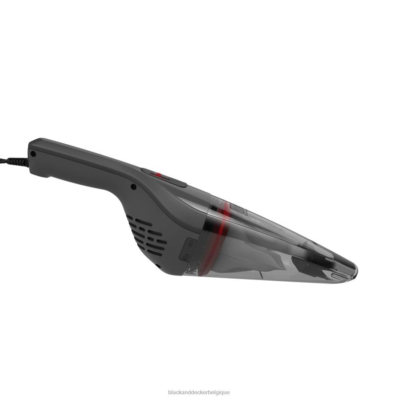 BLACK+DECKER X42D51Aspirateur à main Dustbuster 12 V Max DC QuickClean pour voiture gris nettoyage