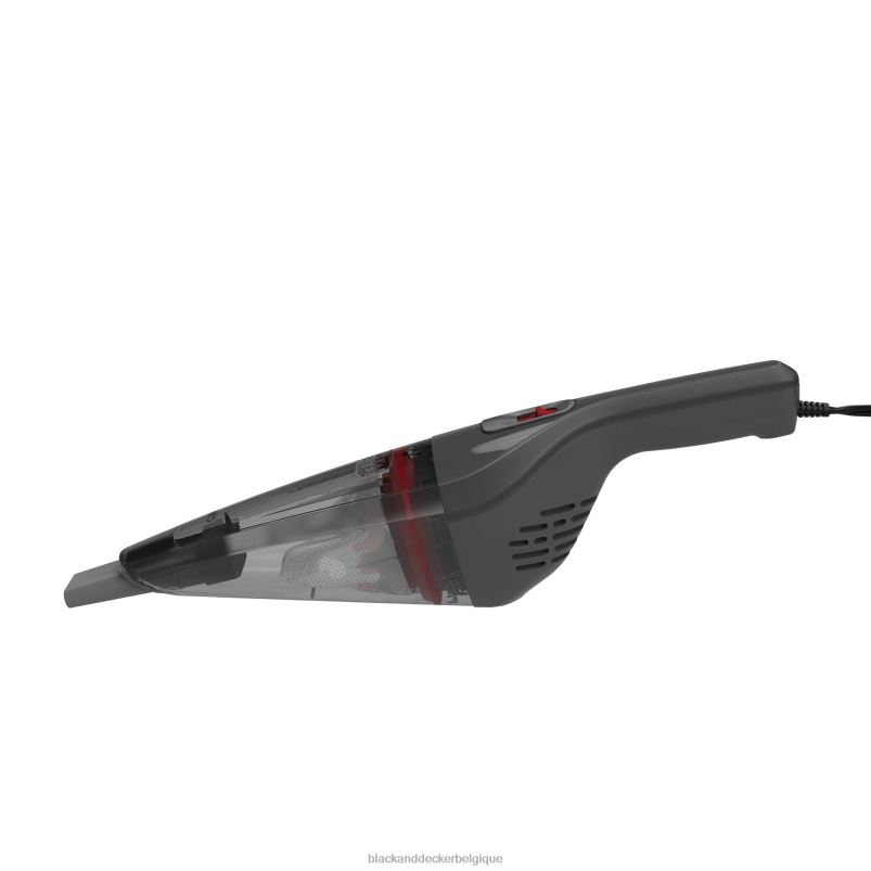BLACK+DECKER X42D51Aspirateur à main Dustbuster 12 V Max DC QuickClean pour voiture gris nettoyage