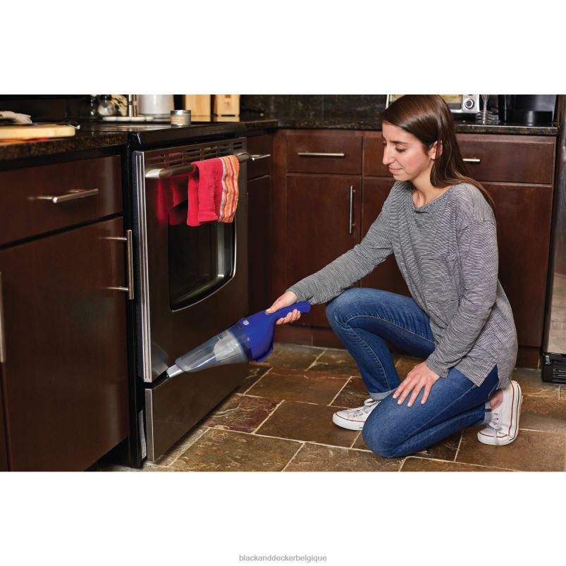 BLACK+DECKER X42D54Aspirateur à main sans fil Dustbuster 2ah bleu cobalt nettoyage