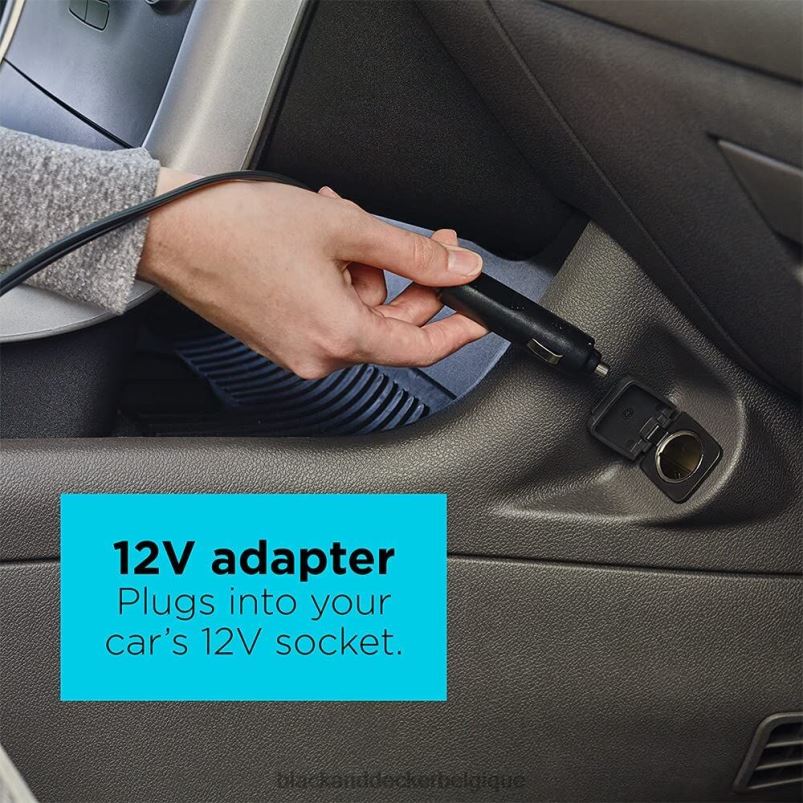 BLACK+DECKER X42D57aspirateur de voiture flexible 12v max filaire nettoyage