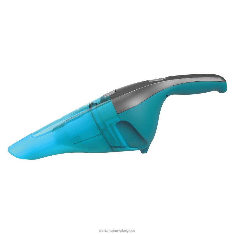BLACK+DECKER X42D61Aspirateur à main sans fil eau/sec Dustbuster quickclean turquoise nettoyage