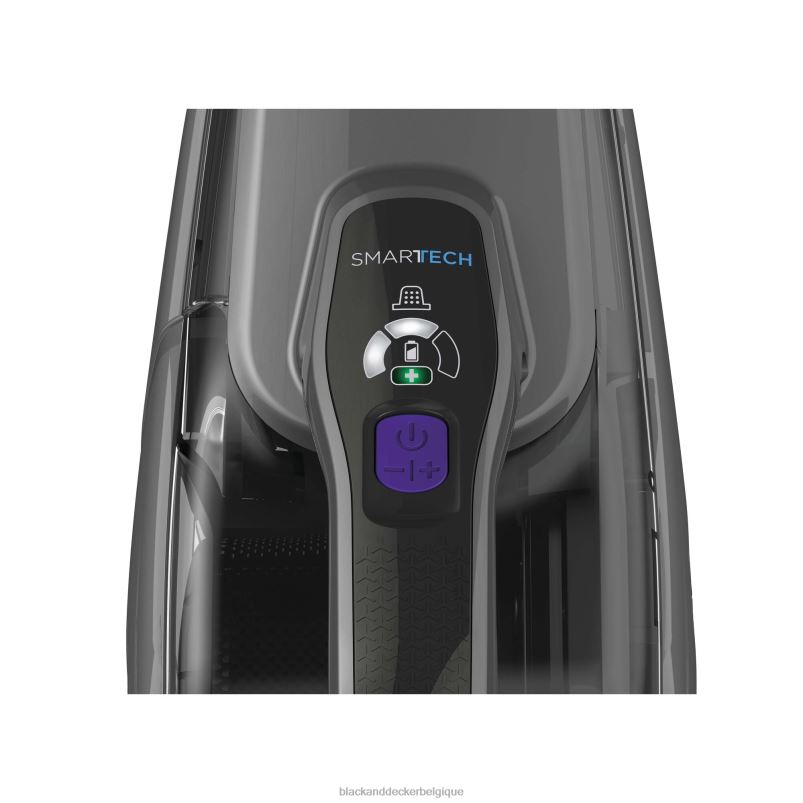 BLACK+DECKER X42D68Aspirateur-balai et aspirateur à main sans fil pour animaux de compagnie avec smartech nettoyage