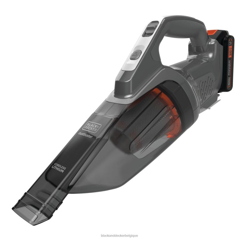 BLACK+DECKER X42D6Aspirateur à main sans fil Dustbuster 20 V Max PowerConnect nettoyage