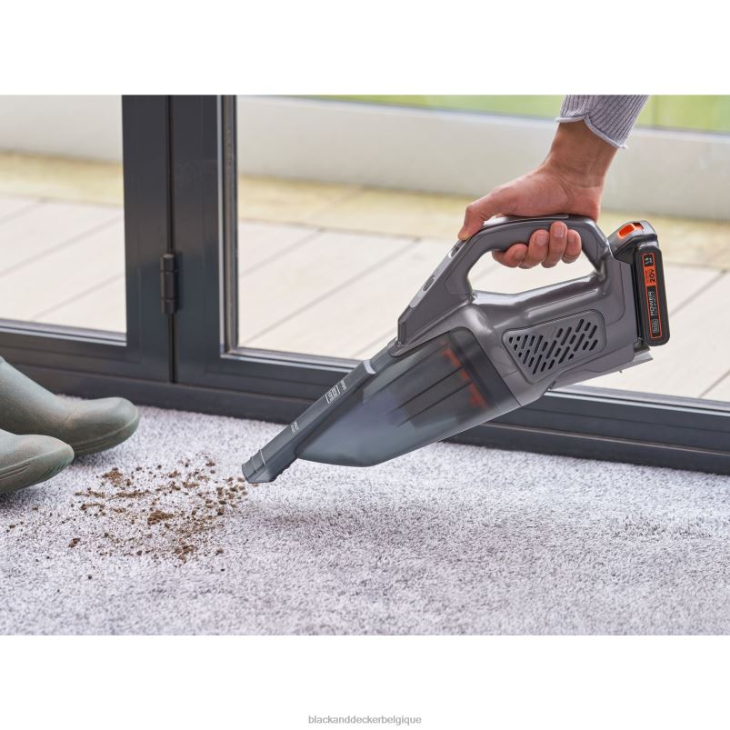 BLACK+DECKER X42D6Aspirateur à main sans fil Dustbuster 20 V Max PowerConnect nettoyage