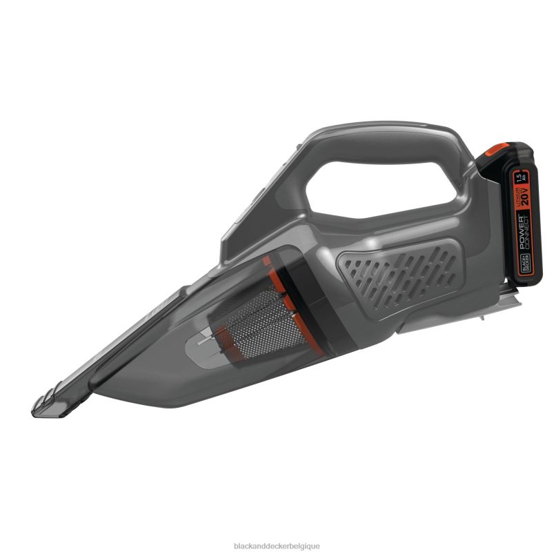 BLACK+DECKER X42D6Aspirateur à main sans fil Dustbuster 20 V Max PowerConnect nettoyage