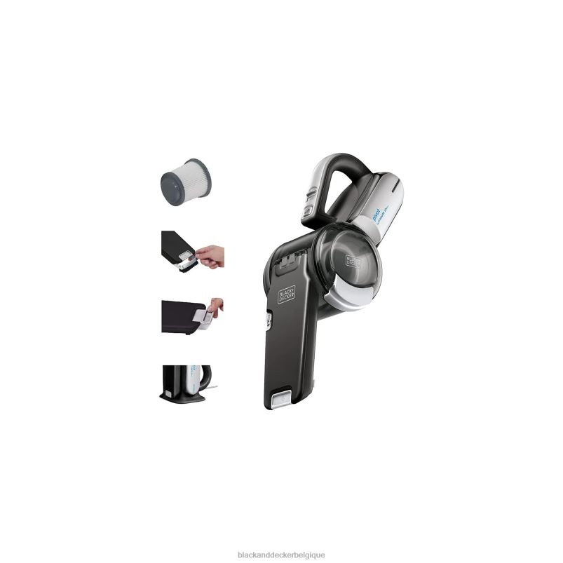 BLACK+DECKER X42D7Aspirateur à main sans fil Dustbuster 20 V Max gris nettoyage