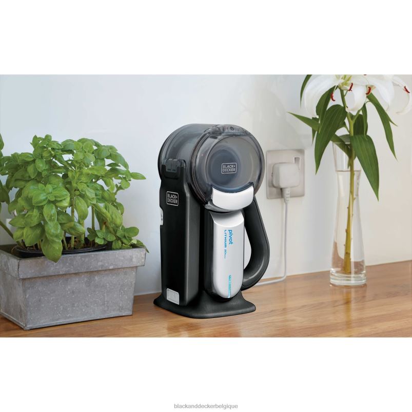 BLACK+DECKER X42D7Aspirateur à main sans fil Dustbuster 20 V Max gris nettoyage