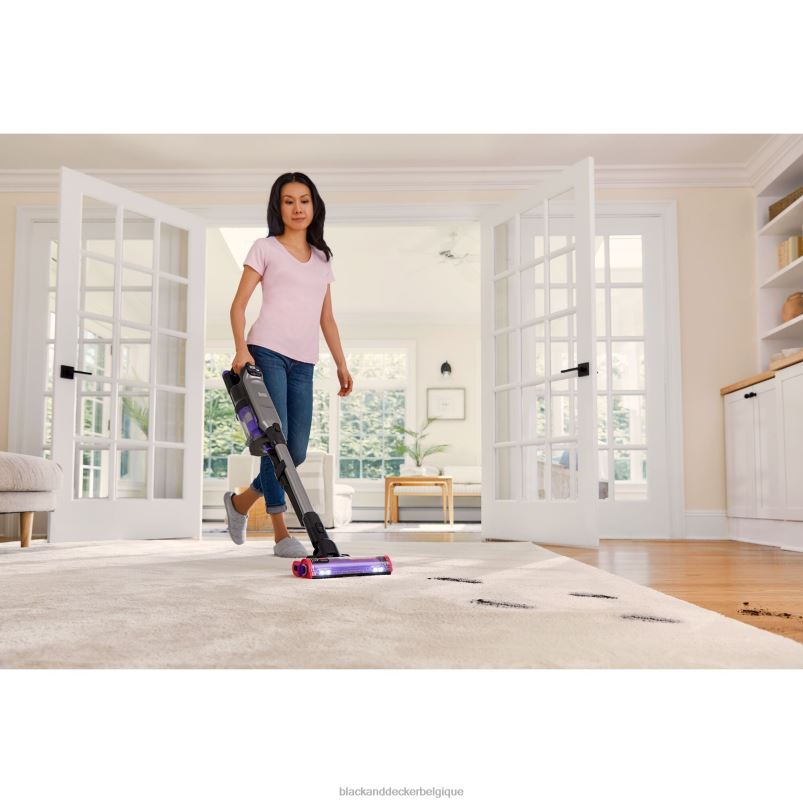 BLACK+DECKER X42D88Summitseries Select aspirateur balai sans fil pour animaux de compagnie nettoyage