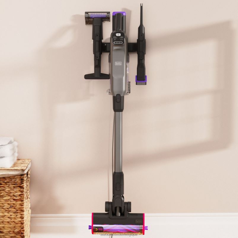 BLACK+DECKER X42D88Summitseries Select aspirateur balai sans fil pour animaux de compagnie nettoyage