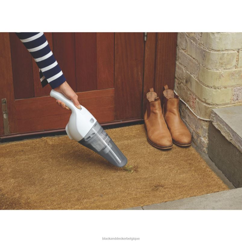 BLACK+DECKER X42D8aspirateur à main 2ah puissance blanc nettoyage