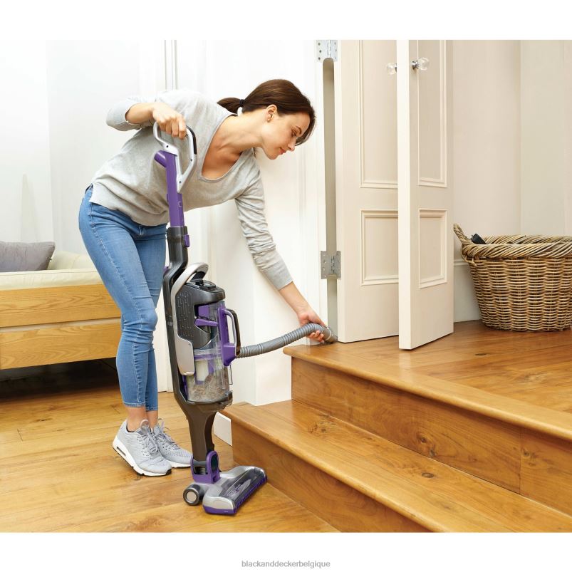 BLACK+DECKER X42D97Aspirateur balai sans fil Powerseries Pro Pet nettoyage