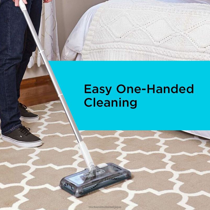 BLACK+DECKER X42D99balayeuse de sol 50 minutes d'autonomie nettoyage