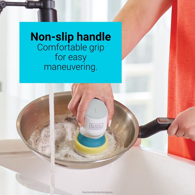 BLACK+DECKER X42D115Brosse à récurer électrique Grimebuster nettoyage