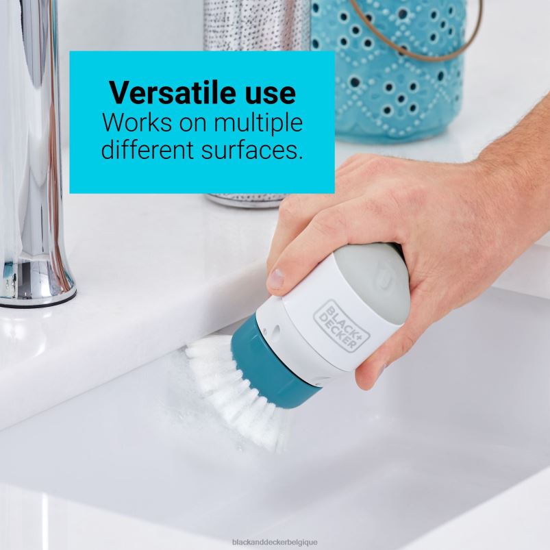 BLACK+DECKER X42D115Brosse à récurer électrique Grimebuster nettoyage