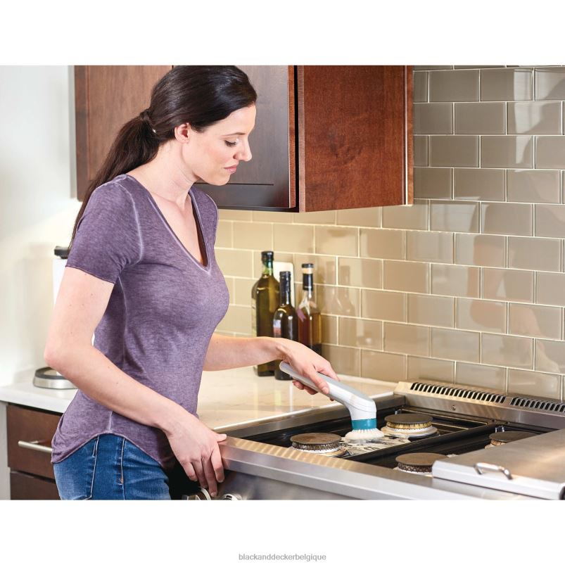 BLACK+DECKER X42D119Têtes de brosse à poils de rechange Grimebuster nettoyage