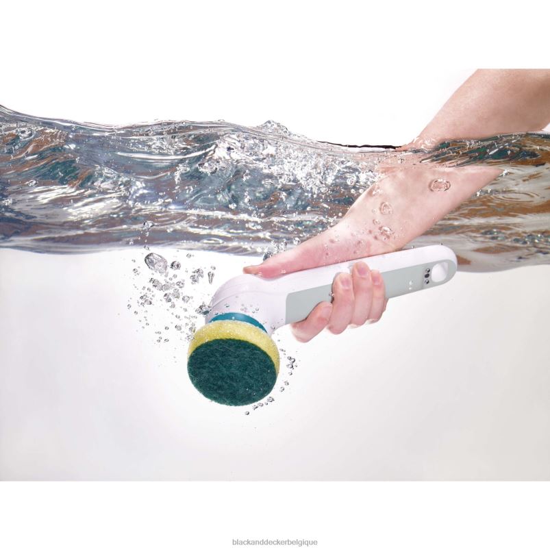 BLACK+DECKER X42D121Tampon/éponge de remplacement Grimebuster robuste nettoyage