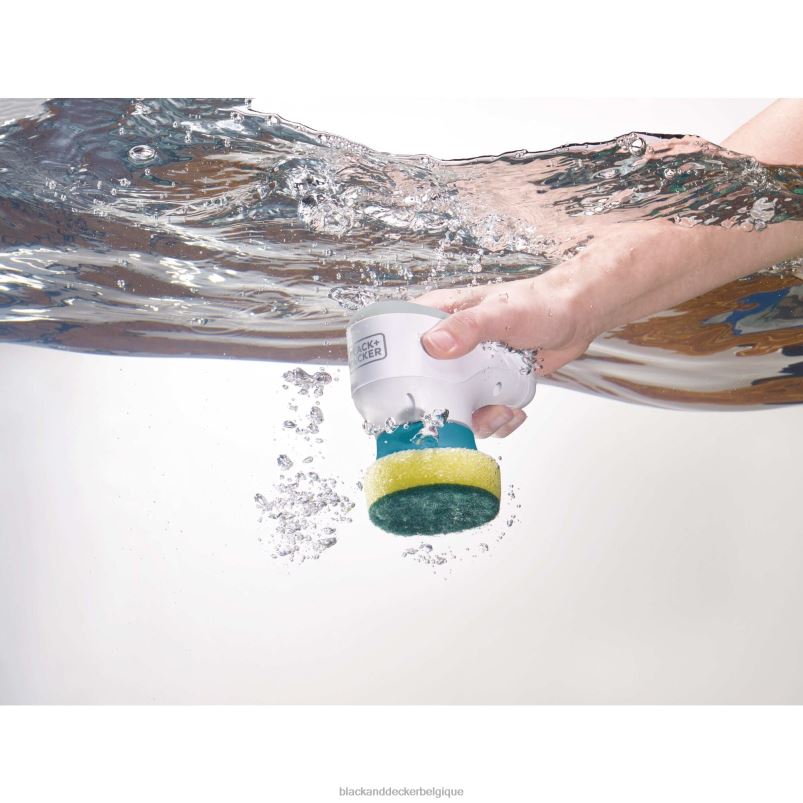 BLACK+DECKER X42D121Tampon/éponge de remplacement Grimebuster robuste nettoyage