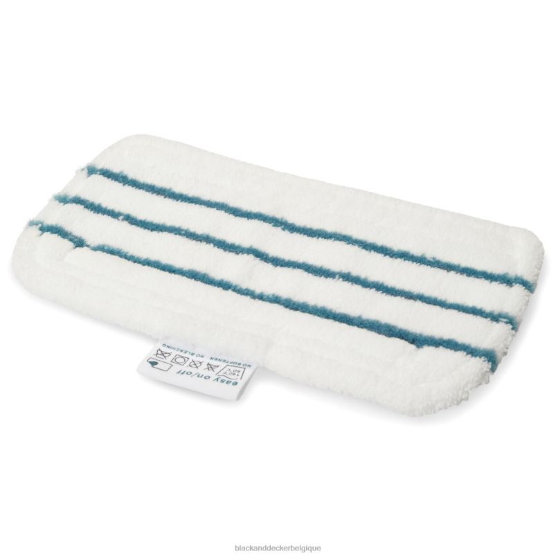 BLACK+DECKER X42D105Tampons en microfibres pour vadrouille à vapeur (paquet de 2) nettoyage