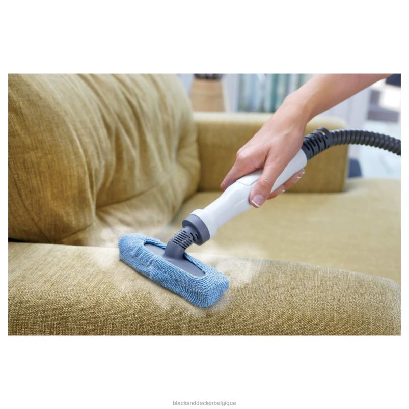 BLACK+DECKER X42D106vadrouille et cuiseur vapeur portable 2 en 1 avec fil nettoyage