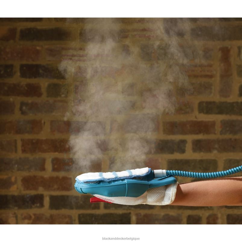BLACK+DECKER X42D110Balai vapeur et gant 8 en 1 nettoyage