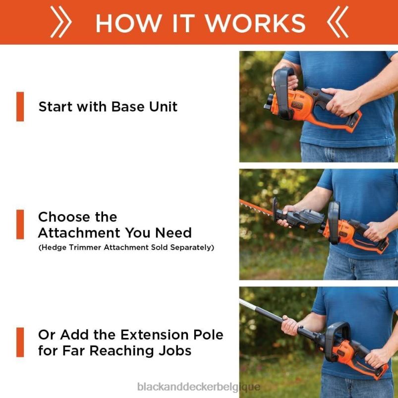 BLACK+DECKER X42D756Accessoire pour tronçonneuse 20 V max 10 pouces outils