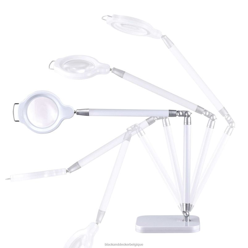 BLACK+DECKER X42D691lampe de bureau led loupe ultra portée blanche outils