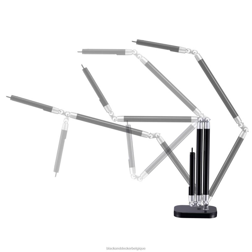 BLACK+DECKER X42D693lampe de bureau LED ultra portée noire outils