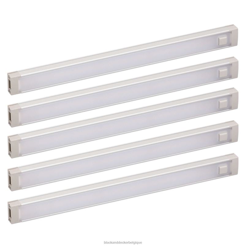 BLACK+DECKER X42D712Kit d'éclairage sous meuble à 5 barres LED outils