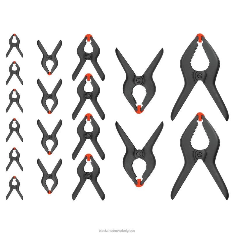 BLACK+DECKER X42D71518 pinces à ressort outils