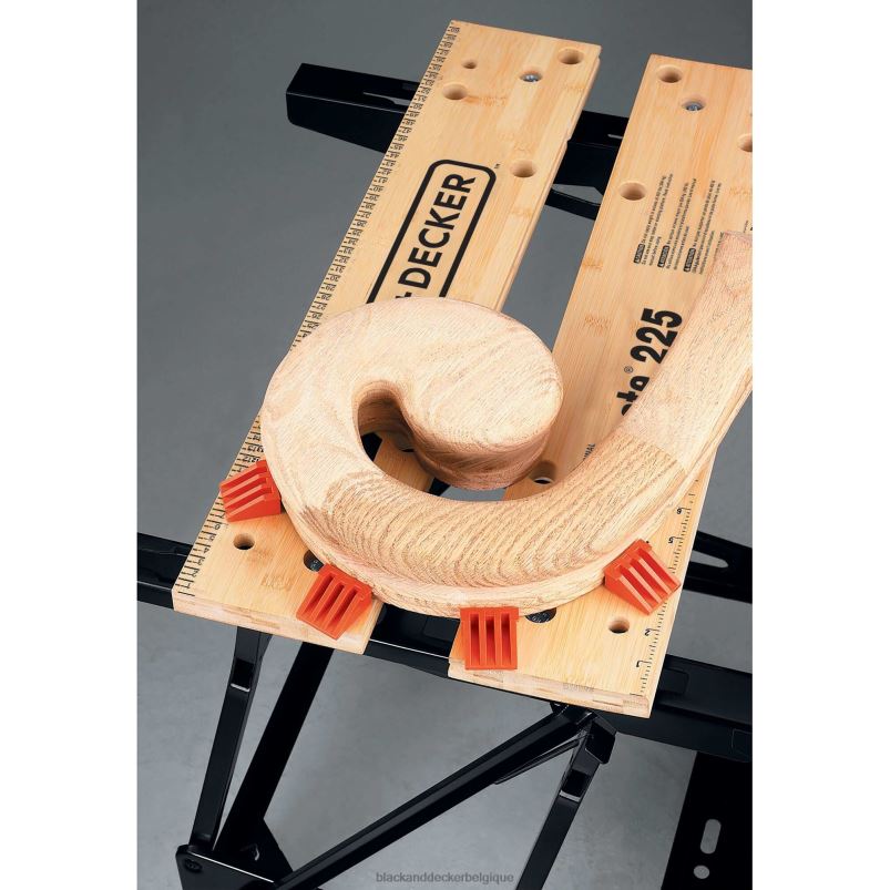 BLACK+DECKER X42D687Workmate 225, centre de travail portable et étau outils