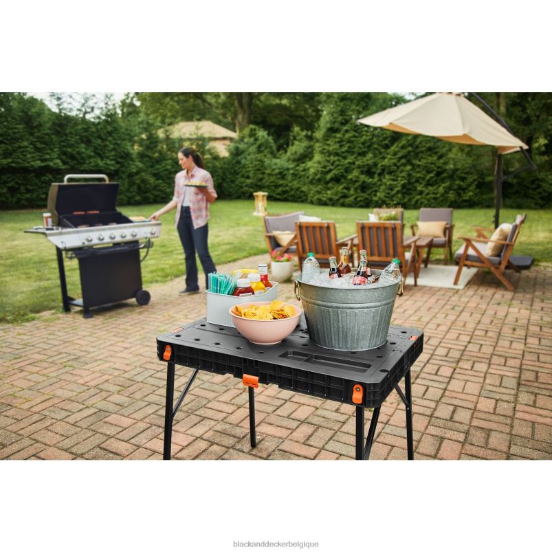 BLACK+DECKER X42D688établi pliable outils