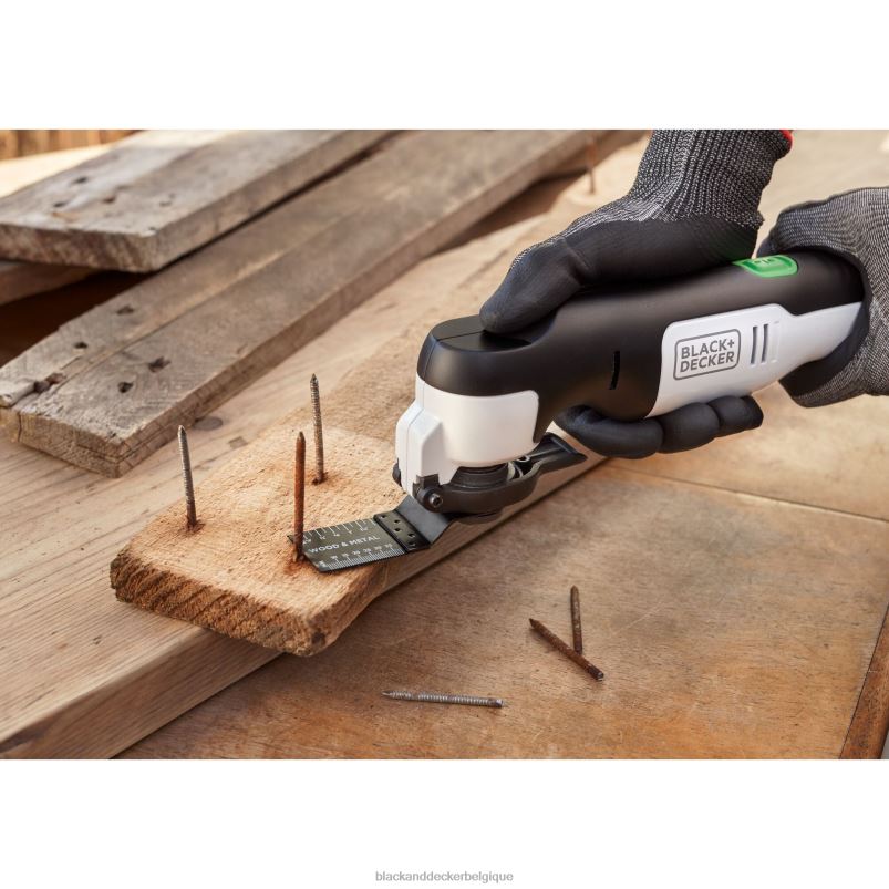 BLACK+DECKER X42D673outil multifonction oscillant reviva 12v max outils