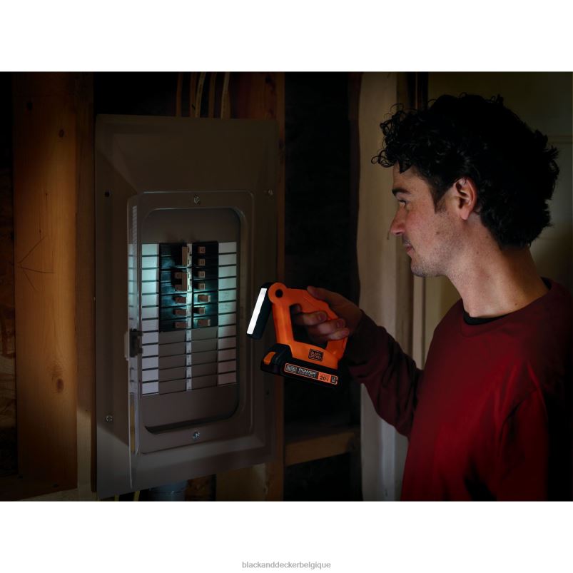 BLACK+DECKER X42D680Lampe de travail LED 20 V maximum. outils