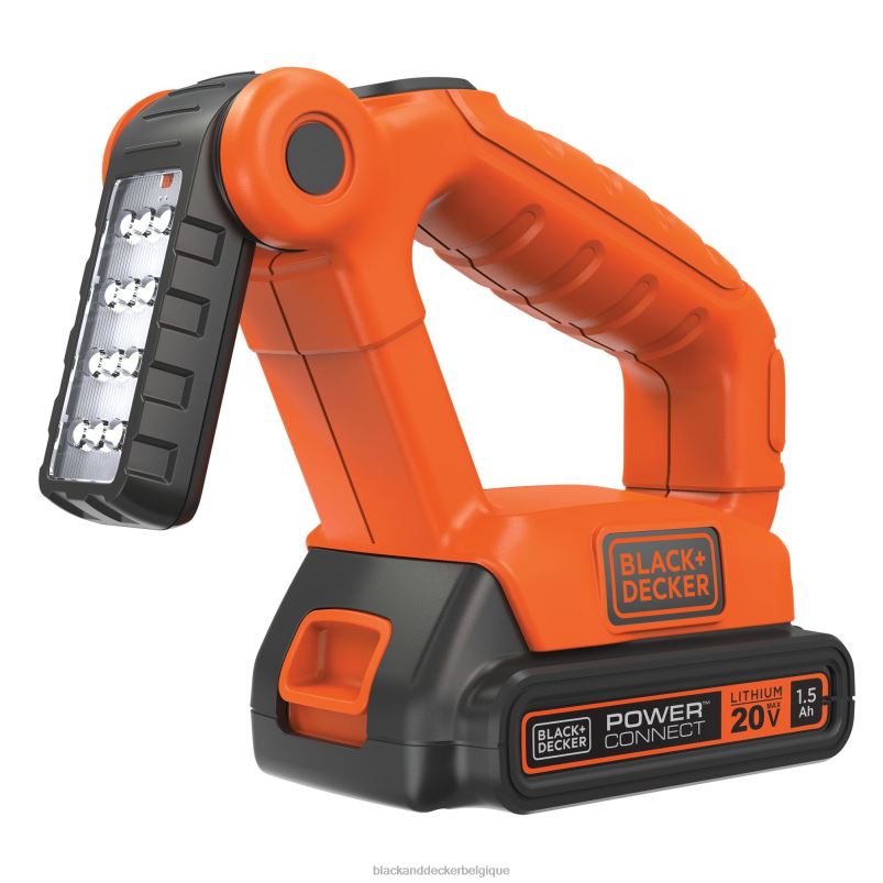 BLACK+DECKER X42D680Lampe de travail LED 20 V maximum. outils