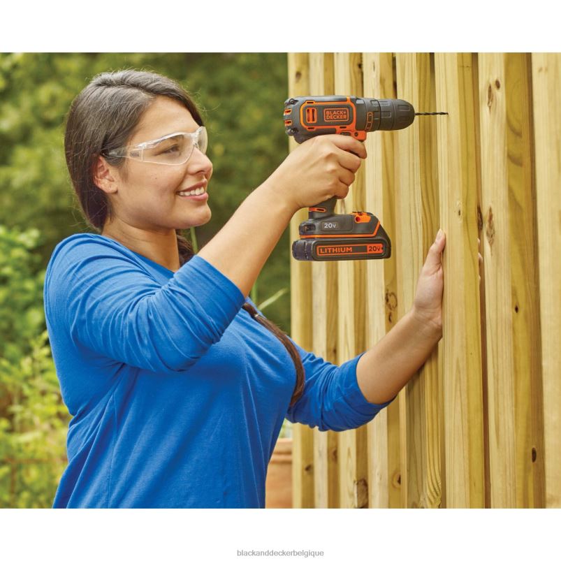 BLACK+DECKER X42D521Perceuse/visseuse sans fil 20 V max outils