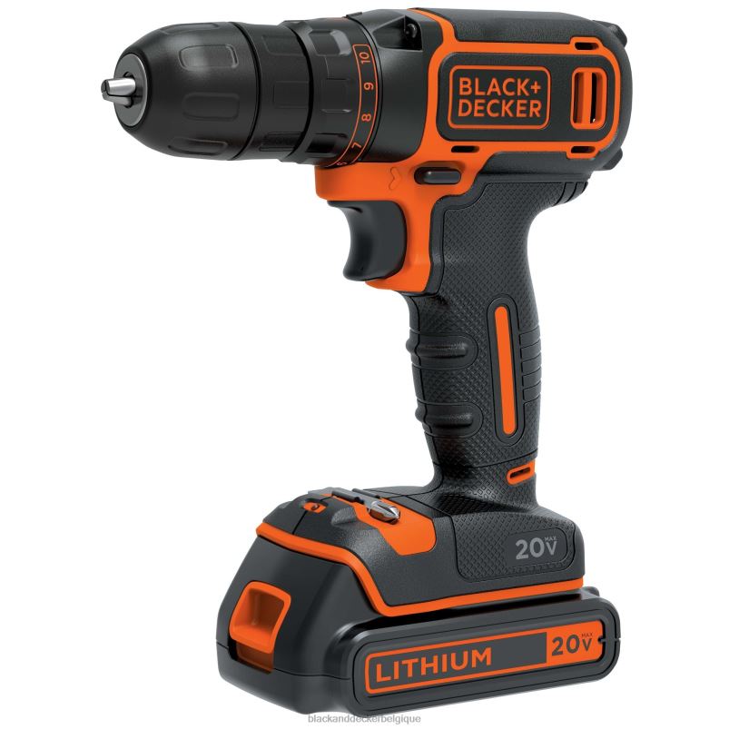 BLACK+DECKER X42D521Perceuse/visseuse sans fil 20 V max outils