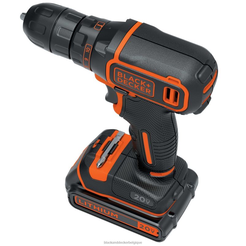 BLACK+DECKER X42D521Perceuse/visseuse sans fil 20 V max outils